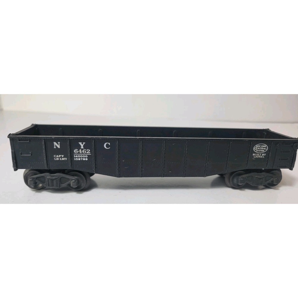 Lionel O Gauge NYC New York Central RR Black Gondola #6462 Model Train